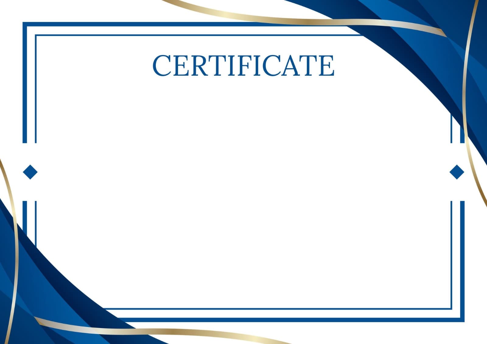 Certificate Template 11 preview for bulk certificate generation